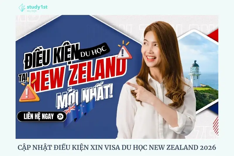 Điều kiện xin visa du học New Zealand