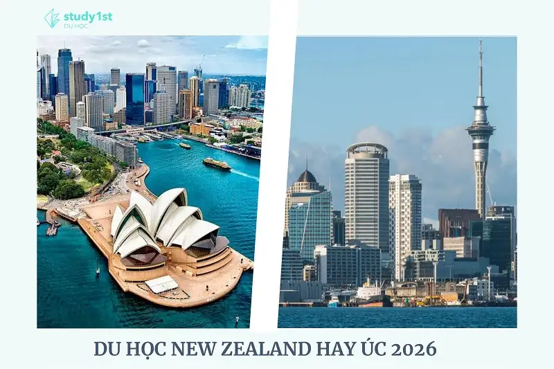 Du học New Zealand hay Úc