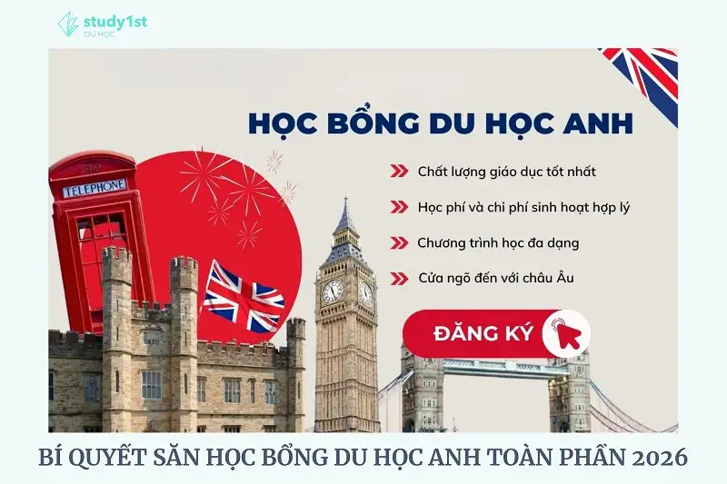 Học bổng du học Anh