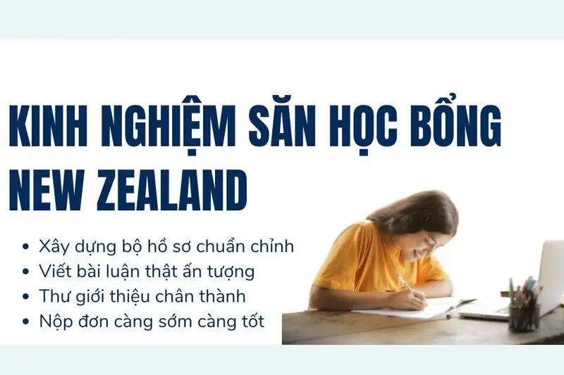 Học bổng du học New Zealand Học bổng du học New Zealand